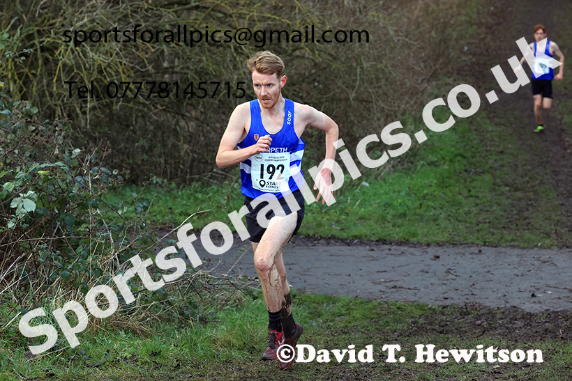 Senior mens 2024 NECAA Cross Country Champs., Temple Park, South Shields. Photo: David T. Hewitson/Sports for All Pics
